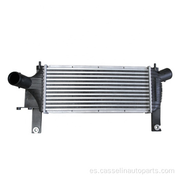 Intercooler de aluminio para automóvil de venta caliente para Nissan Mavara (D40) 2.5dci